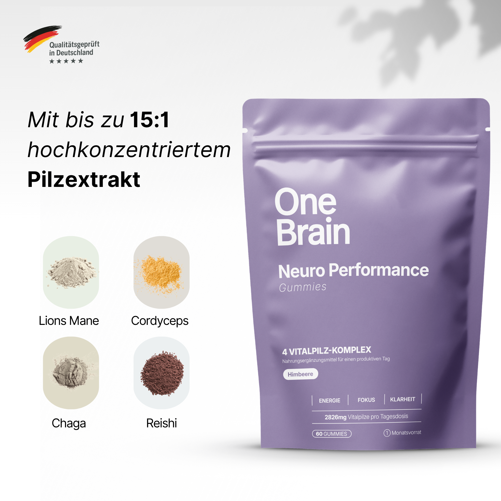 OneBrain Vitalpilz Gummies
