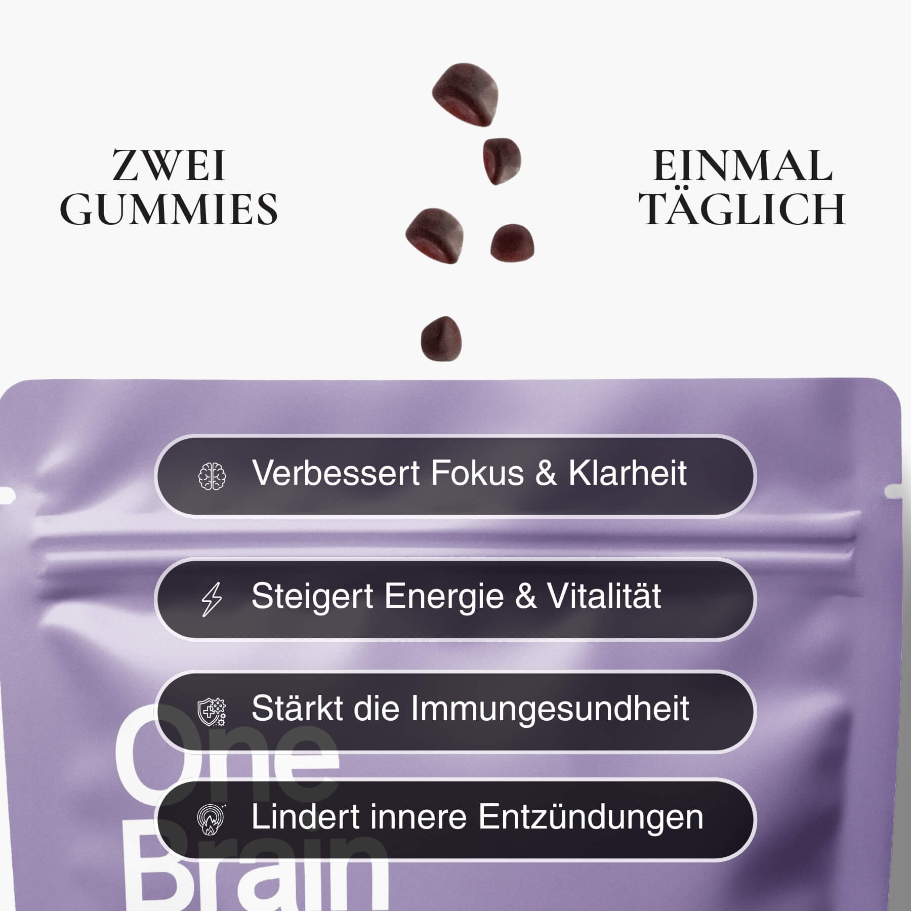 OneBrain Vitalpilz Gummies