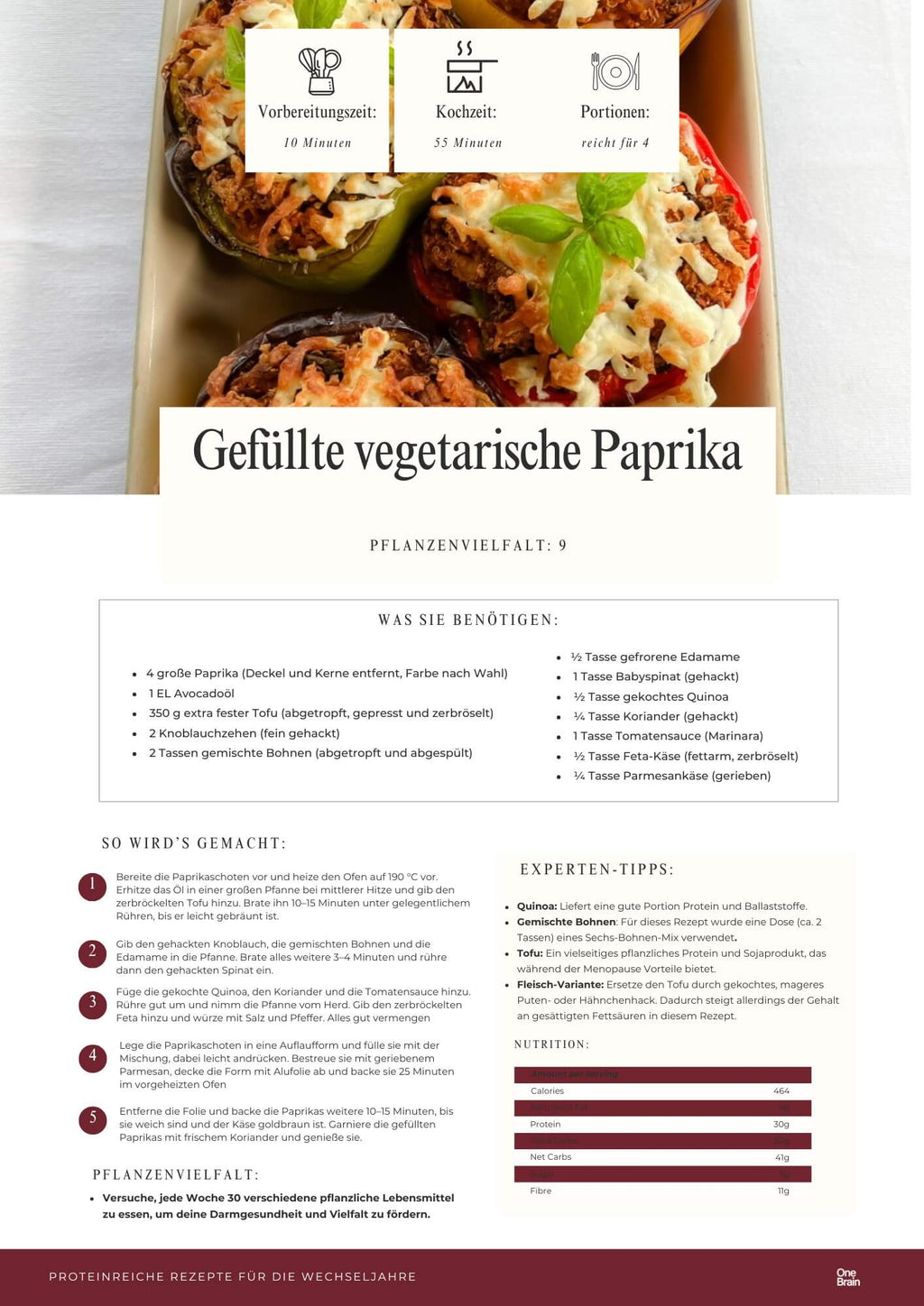 Proteinreiche Rezepte für die Wechseljahre